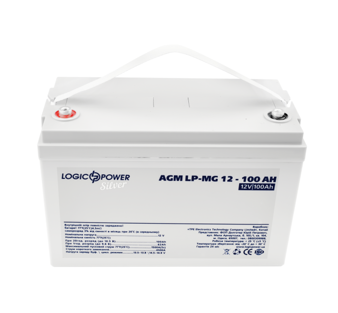 Акумулятор мультигелевий LP-MG 12V - 100 Ah Silver