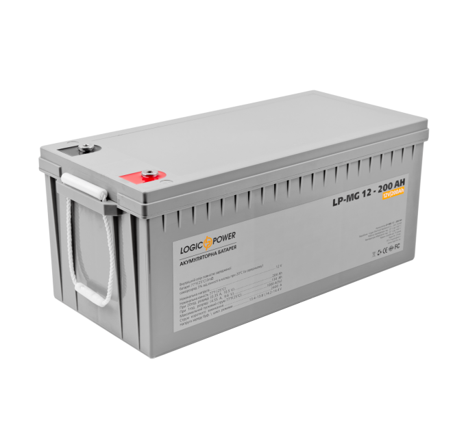Акумулятор мультигелевий LP-MG 12V - 200 Ah Silver
