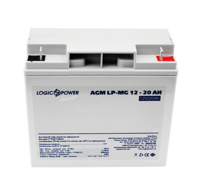 Акумулятор мультигелевий LP-MG 12V - 20 Ah Silver