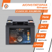 Акумулятор LP LiFePO4 24V (25,6V) - 30 Ah (768Wh) (BMS 20A) пластик