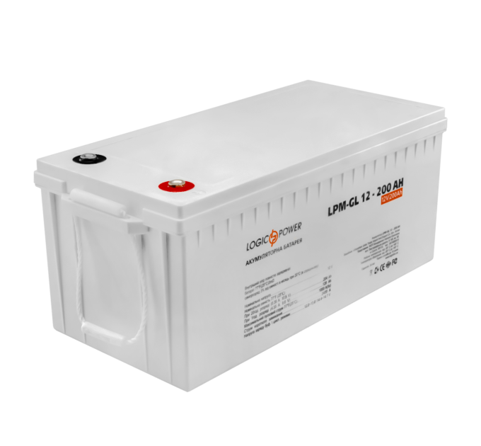 Акумулятор гелевий LP-GL 12V - 200 Ah Silver