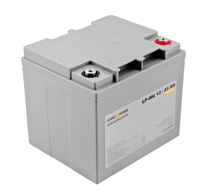 Акумулятор мультигелевий LP-MG 12V - 45 Ah Silver