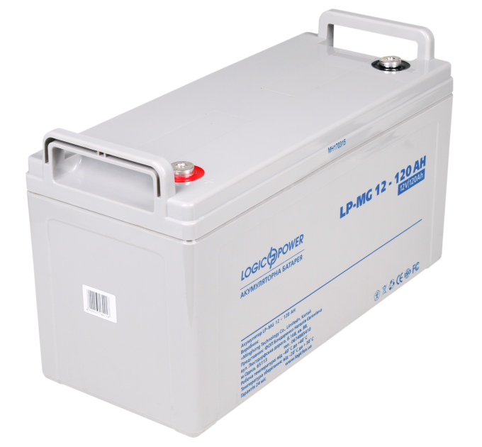 Акумулятор мультигелевий LP-MG 12V - 120 Ah Silver
