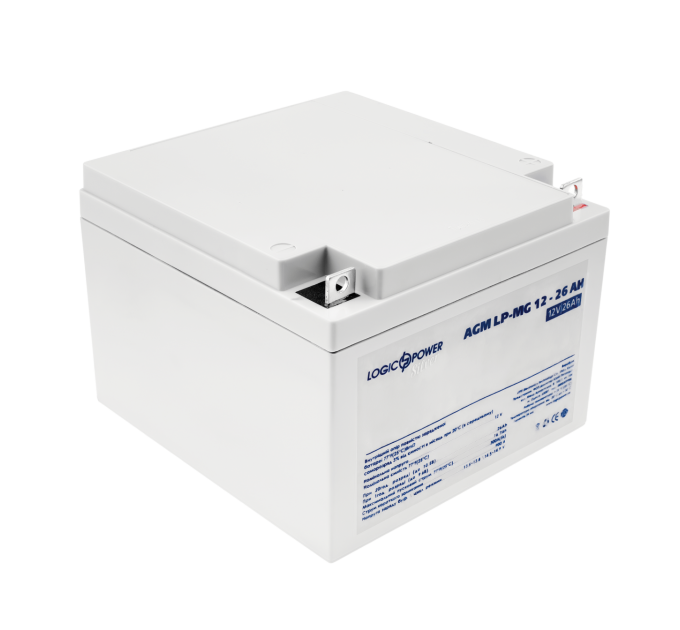 Акумулятор мультигелевий LP-MG 12V - 26 Ah Silver