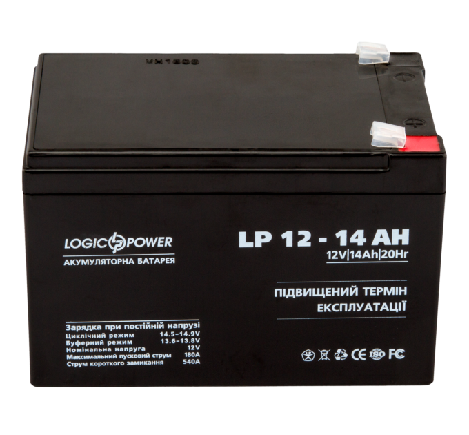 Акумулятор AGM LP 12V - 14 Ah Silver