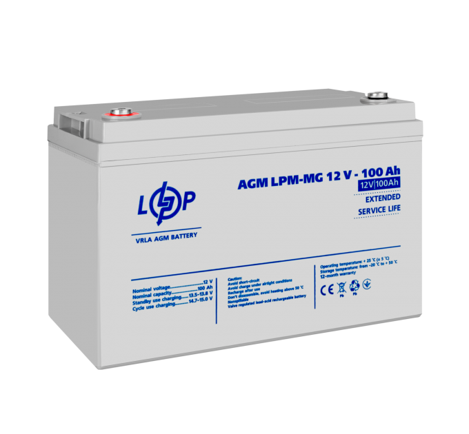 Акумулятор мультигелевий LPM-MG 12V - 100 Ah