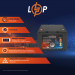 Акумулятор LP LiFePO4 12V (12,8V) - 90 Ah (1152Wh) (BMS 50A/25A) пластик