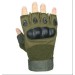 Тактичні рукавички з відкритими пальцями (L)