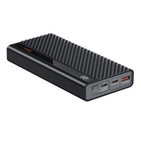 Зовнішній акумулятор Remax Hunyo II 65W QC+PD 22500mAh Чорний (RPP-272)