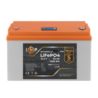 Акумулятор LP LiFePO4 LCD 51,2V - 30 Ah (1536Wh) (BMS 80A/40А) пластик