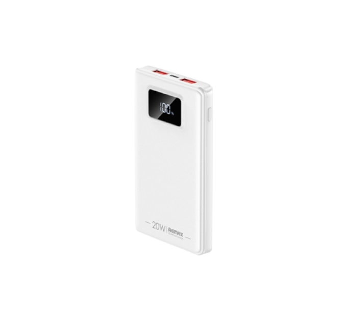 Зовнішній акумулятор Remax Breezy 10000mAh QC 22.5W Белый (RPP-319)