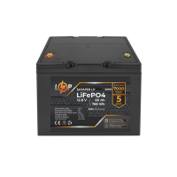 Акумулятор LP LiFePO4 12,8V - 60 Ah (768Wh) (BMS 80A/40А) пластик для ДБЖ