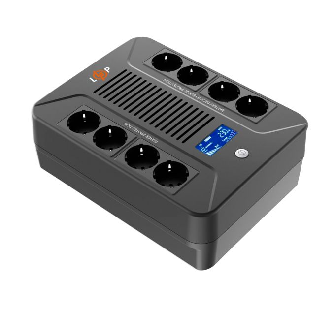 Лінійно-інтерактивне ДБЖ LP-650VA-8PS (360Вт)