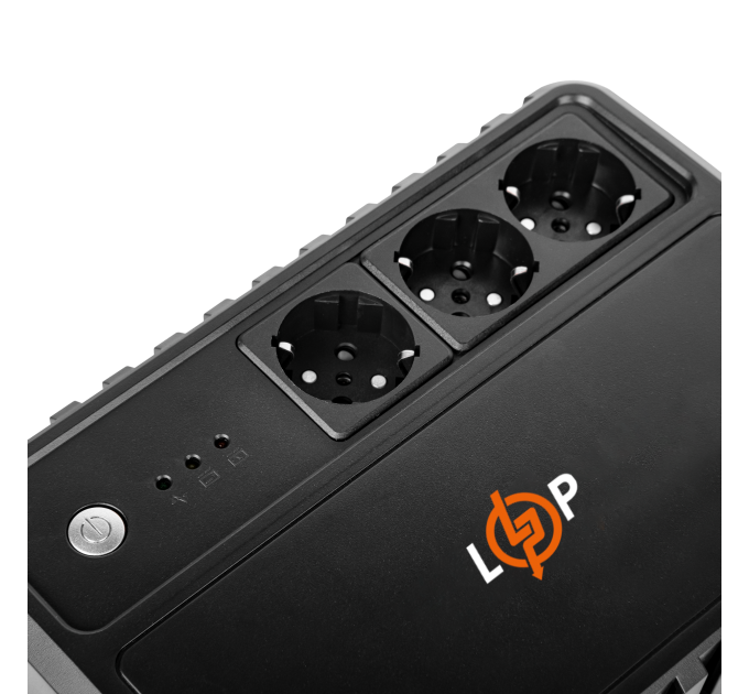 Лінійно-інтерактивне ДБЖ LP-600VA-3PS (360Вт)
