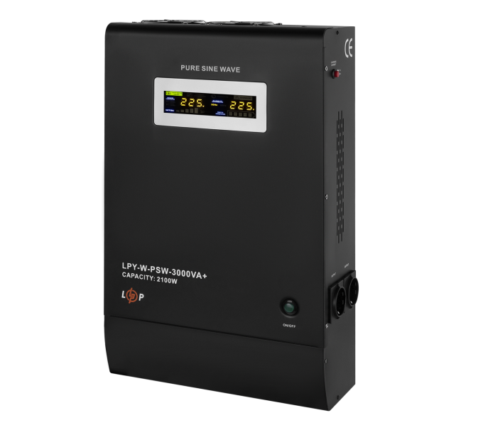ДБЖ з правильною синусоїдою 48V LPY-W-PSW-3000VA+(2100Вт)