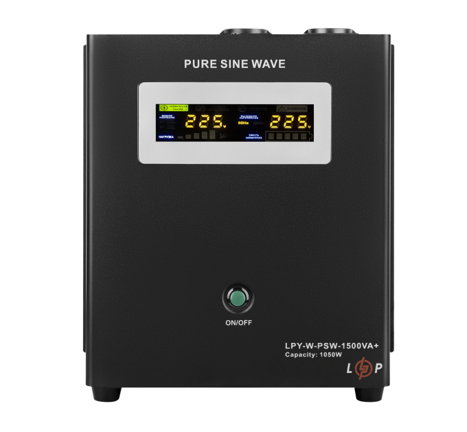 Комплект резервного живлення LP (LogicPower) ДБЖ + мультигелева батарея (UPS W1500 + АКБ MG 3600Wh)