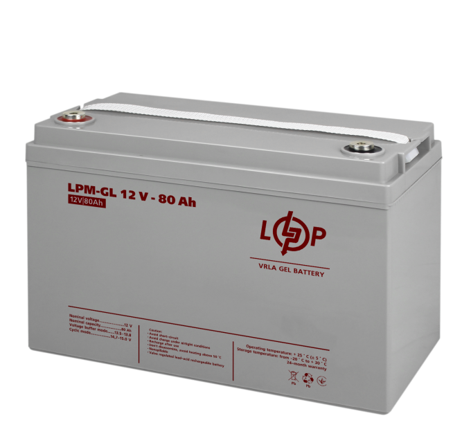 Комплект резервного живлення LP (LogicPower) ДБЖ + гелева батарея (UPS B6000 + АКБ GL 960W)