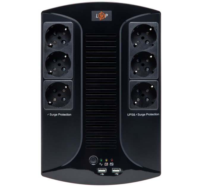 Лінійно-інтерактивне ДБЖ LP 850VA-6PS (595Вт)