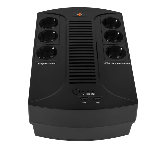 Лінійно-інтерактивне ДБЖ LP 850VA-6PS (595Вт)