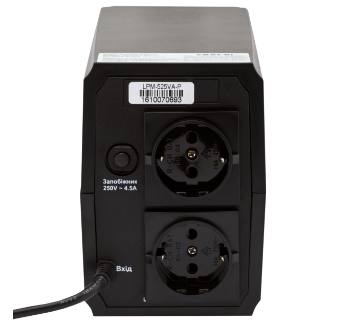 Лінійно-інтерактивне ДБЖ LPM-525VA-P (367Вт)