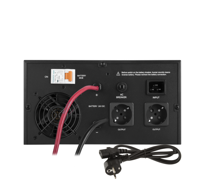 ДБЖ з правильною синусоїдою 24V LPE-B-PSW-2300VA+ (1600Вт) 1-35A