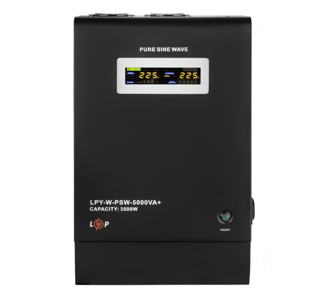 ДБЖ з правильною синусоїдою 48V LPY-W-PSW-5000VA+(3500Вт)10A/20A