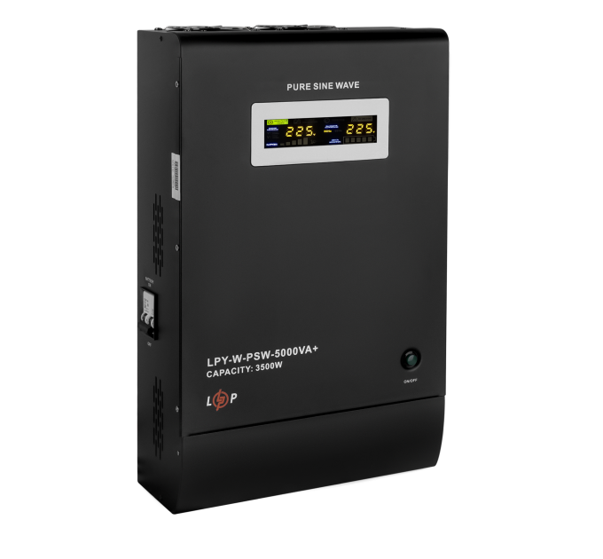 ДБЖ з правильною синусоїдою 48V LPY-W-PSW-5000VA+(3500Вт)10A/20A