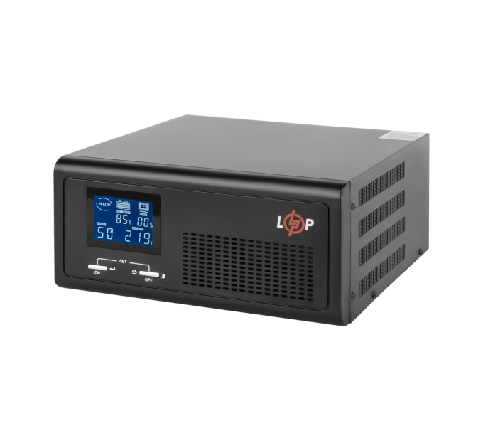 ДБЖ з правильною синусоїдою 12V LPE-B-PSW-1000VA+ (600Вт) 1-25A