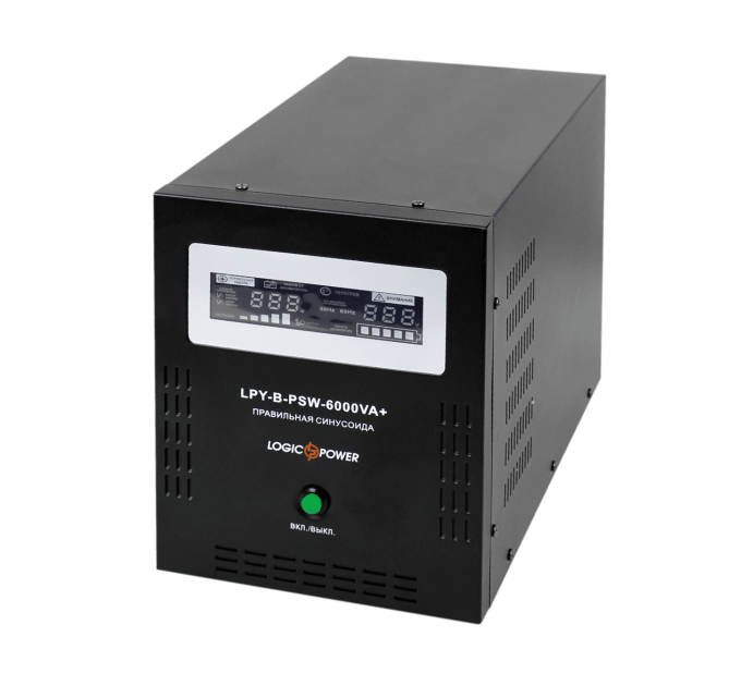 Комплект резервного живлення для підприємств LP (LogicPower) ДБЖ + OPzS батарея (UPS B6000 + АКБ OPzS 15456W)