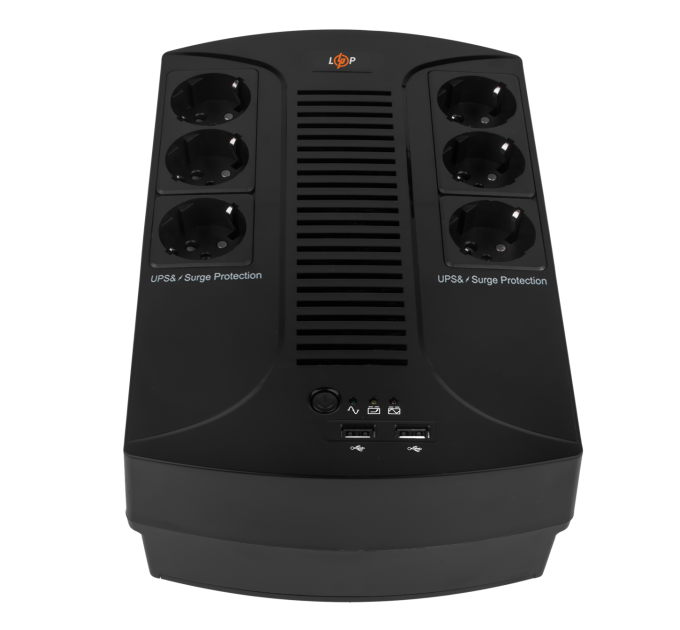 Лінійно-інтерактивне ДБЖ LP 650VA-6PS (455Вт)