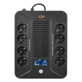 Лінійно-інтерактивне ДБЖ LP-1000VA-8PS (600Вт)