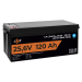 Акумулятор LP LiFePO4 25,6V - 120 Ah (3072Wh) (Smart BMS 100А) з BT пластик для ДБЖ