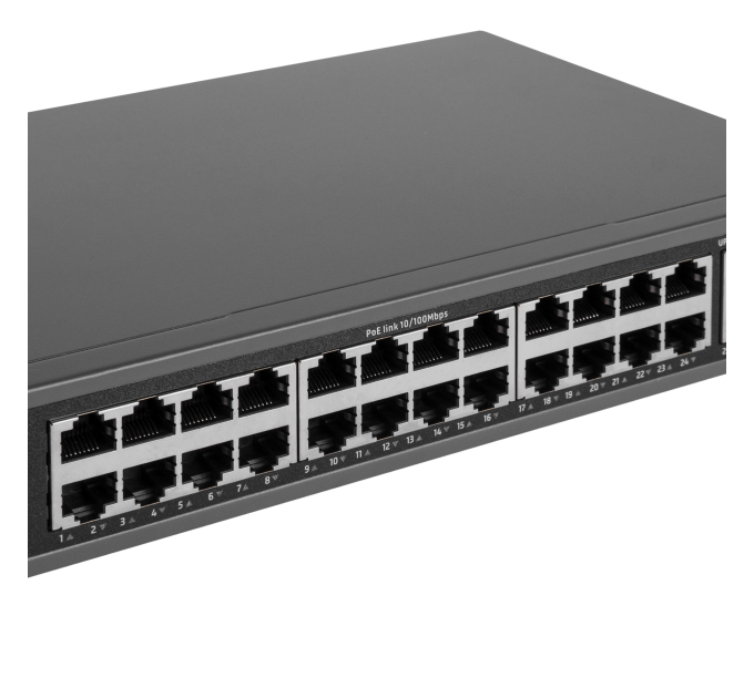 Комутатор мережевий POE GV-017-D-24+2PG