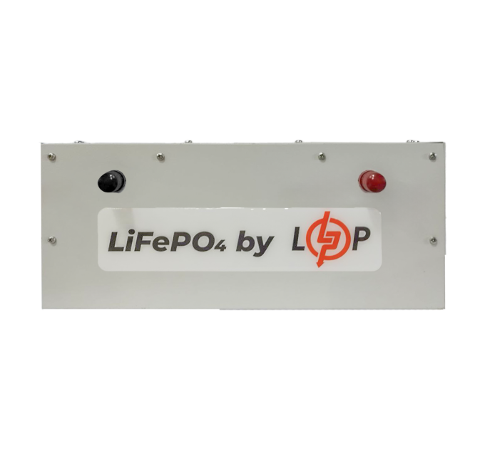 Акумулятор LP LiFePO4 48V (51,2V) – 100 Ah (5120Wh) (BMS 200/100A) (LP Bank Energy U90)