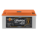 Акумулятор LP LiFePO4 24V (25,6V) - 100 Ah (2560Wh) (BMS 80/40А) пластик LCD