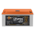 Акумулятор LP LiFePO4 24V (25,6V) - 100 Ah (2560Wh) (BMS 200/100А) пластик LCD для ДБЖ