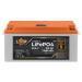Акумулятор LP LiFePO4 24V (25,6V) - 100 Ah (2560Wh) (BMS 200/100А) пластик LCD для ДБЖ