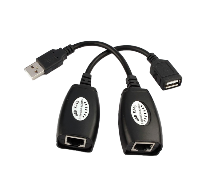 USB подовжувач по RJ45 кручений парі до 50м