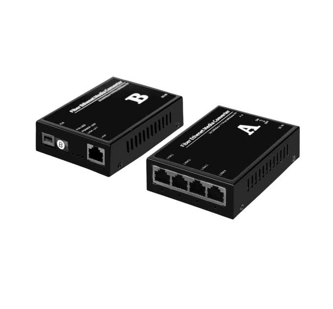 Медіаконвертер пара GV-1004F-F/X-20KM A + GV-1001F-F/X-20KM B