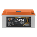 Акумулятор LP LiFePO4 25,6V - 50 Ah (1280Wh) (BMS 80A/40A) пластик LCD для ИБП