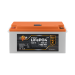 Акумулятор LP LiFePO4 12,8V - 100 Ah (1280Wh) (BMS 80A/40A) пластик LCD