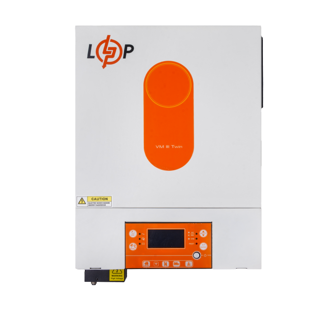 Гібридний сонячний інвертор (ДБЖ) LogicPower LPW-HY-4000VA (4000Вт) 24V