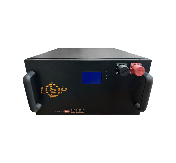 Акумулятор LP LiFePO4 51,2V - 230 Ah (11776Wh) (Smart BMS 200A/100А) з LCD метал RM RS485/CAN