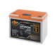 Акумулятор LP LiFePO4 12,8V - 70 Ah (896Wh) (BMS 80A/40А) пластик LCD для ДБЖ