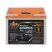 Акумулятор LP LiFePO4 12,8V - 64 Ah (820Wh) (BMS 80A/40А) пластик LCD