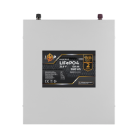 Акумулятор LP LiFePO4 25,6V - 100 Ah (2560Wh) (BMS 80A/40А) метал