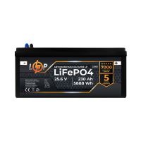 Акумулятор для автомобіля літієвий LP LiFePO4 24V - 230 Ah (+ праворуч)