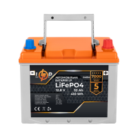 Автомобільний акумулятор літієвий LP LiFePO4 12V - 32 Ah (+ праворуч)