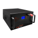 Акумулятор LP LiFePO4 51,2V - 160 Ah (8192Wh) (BMS 200A/100А) LCD метал RM Smart