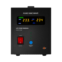 ДБЖ LogicPower LPY-PSW-1000VA+ (700Вт) 10A/20A з правильною синусоїдою 12V
